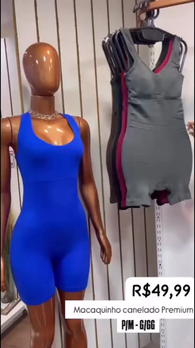 O nosso Macaquinho Canelado Premium é a definição de praticidade. Perfeito para o treino, para um passeio casual ou até para compor um look mais elaborado com sobreposição.

• Tamanhos: P/M e G/GG
• Valor: Apenas R$49,99
• Cores: Várias opções incríveis para você escolher a sua favorita!

🛍️ Garanta o seu agora clicando no link da bio ou chame no Direct!

#MacaquinhoCanelado #ModaFeminina #LookPrático #Tendência2026 #ModaFitness Achadinho