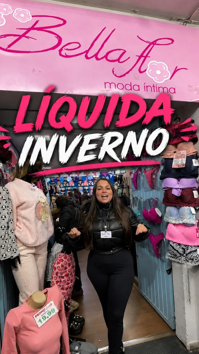❄️🔥 LIQUIDA INVERNO BELLA FLOR! 🔥❄️

Gurias, é hora de APROVEITAR DE VERDADE! 😱💖
O inverno tá indo embora e os PREÇOS ESTÃO DESPENCANDO por aqui! 🛍️💥

Tem muita mercadoria com PREÇO DE LIQUIDAÇÃO pra você renovar o estoque, garantir peças lindas e LUCRAR MUITO na revenda! 💸✨

🚨 Mas corre: é ENQUANTO DURAR O ESTOQUE! Acabou, acabou!

📲 Chama nossa equipe e garanta seu pedido!
📍 Atacado Bella Flor – Porto Alegre/RS

#LiquidaInverno #BellaFlorAtacado #reelsviral #revenda #inverno