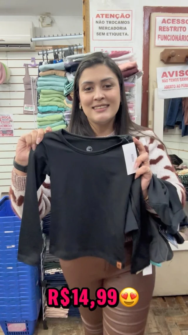 ❄️🔥 LÍQUIDA INVERNO BELLA FLOR! 🔥❄️

🚨 PREÇO DE LIQUIDAÇÃO PARA ACABAR COM O ESTOQUE!

BLUSA TÉRMICA INFANTIL POR APENAS R$ 14,99! 😱💥

Uma oportunidade perfeita para revendedora esperta garantir mercadoria com preço baixo e aproveitar os últimos dias da nossa Líquida Inverno! 🛍️💕

⚠️ Consulte cores e tamanhos disponíveis.
🏃‍♀️ Corre porque é ENQUANTO DURAR O ESTOQUE!

📍 Bella Flor Atacado
Rua dos Andradas, 1560 – Loja 1226 – 12º andar
Galeria Malcon – Centro Histórico – Porto Alegre/RS

📲 Chama nossa equipe e garanta seu pedido!

#reelsviral #LiquidaInverno #inverno #explorar #Atacado