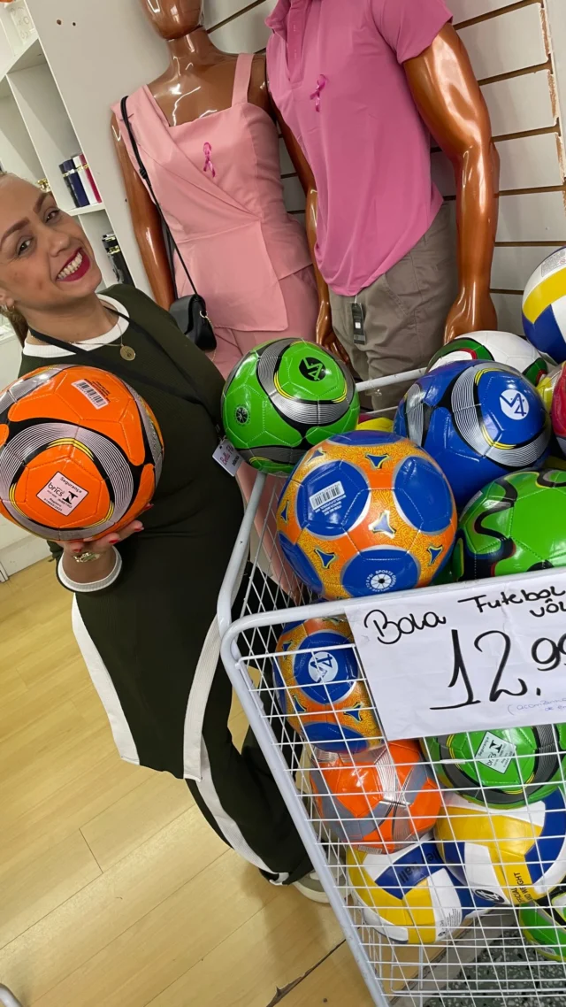 ⚽🏐 Bolas de futebol e vôlei por apenas R$ 12,99! 🎉

Uma ótima opção para presentear a criançada neste Dia das Crianças! 🎁✨

#DiaDasCrianças #Bolas #Futebol #Vôlei #Brinquedos Presentes BellaFlor AtacadoBellaFlor